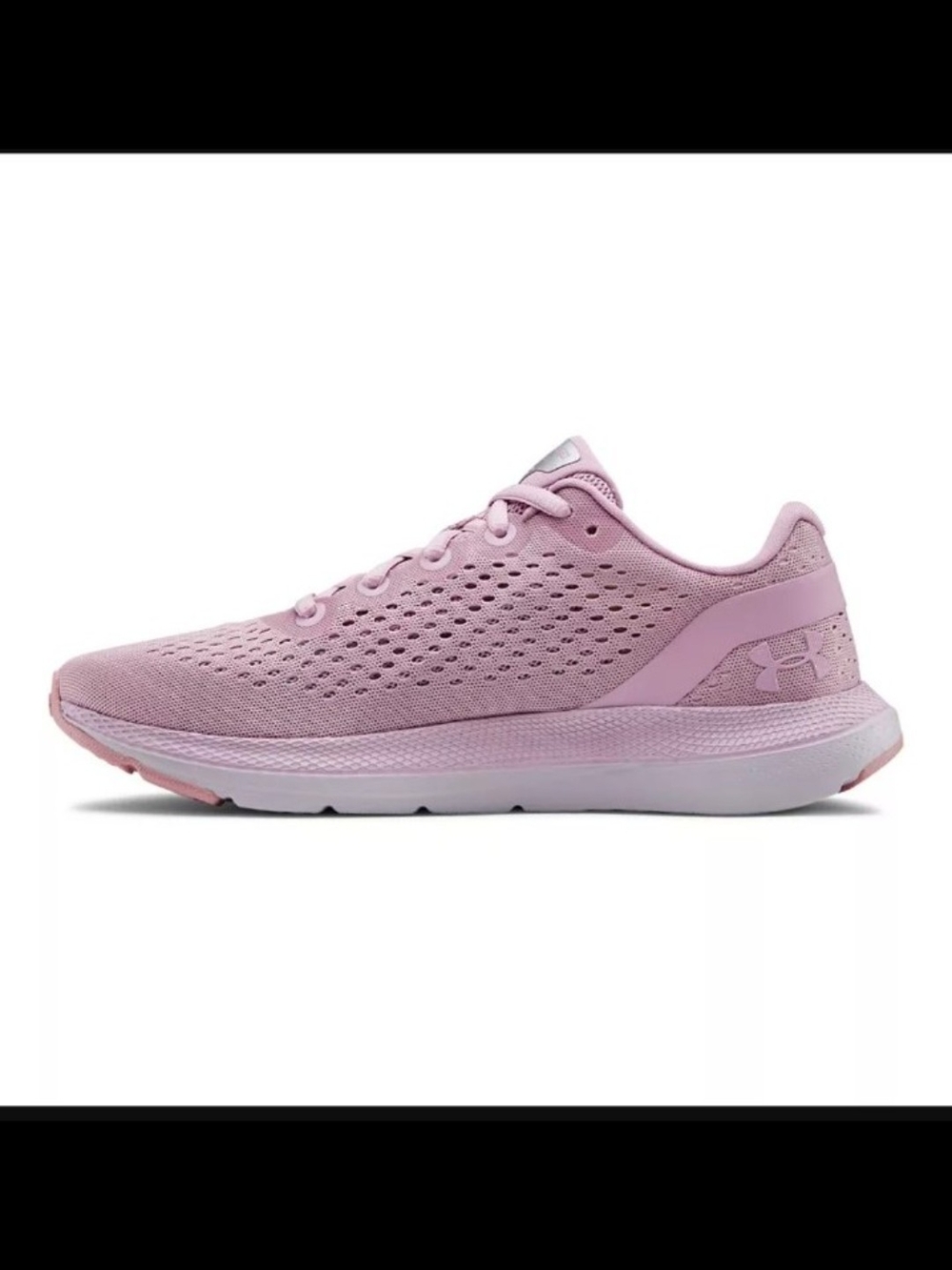 Under Armour Charged Impulse Pink Running Shoes Sz 9.5